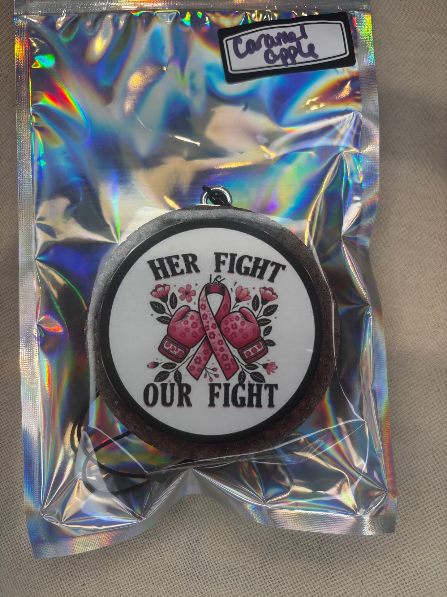 Her Fight is Our Fight Car Freshie-Caramel Apple