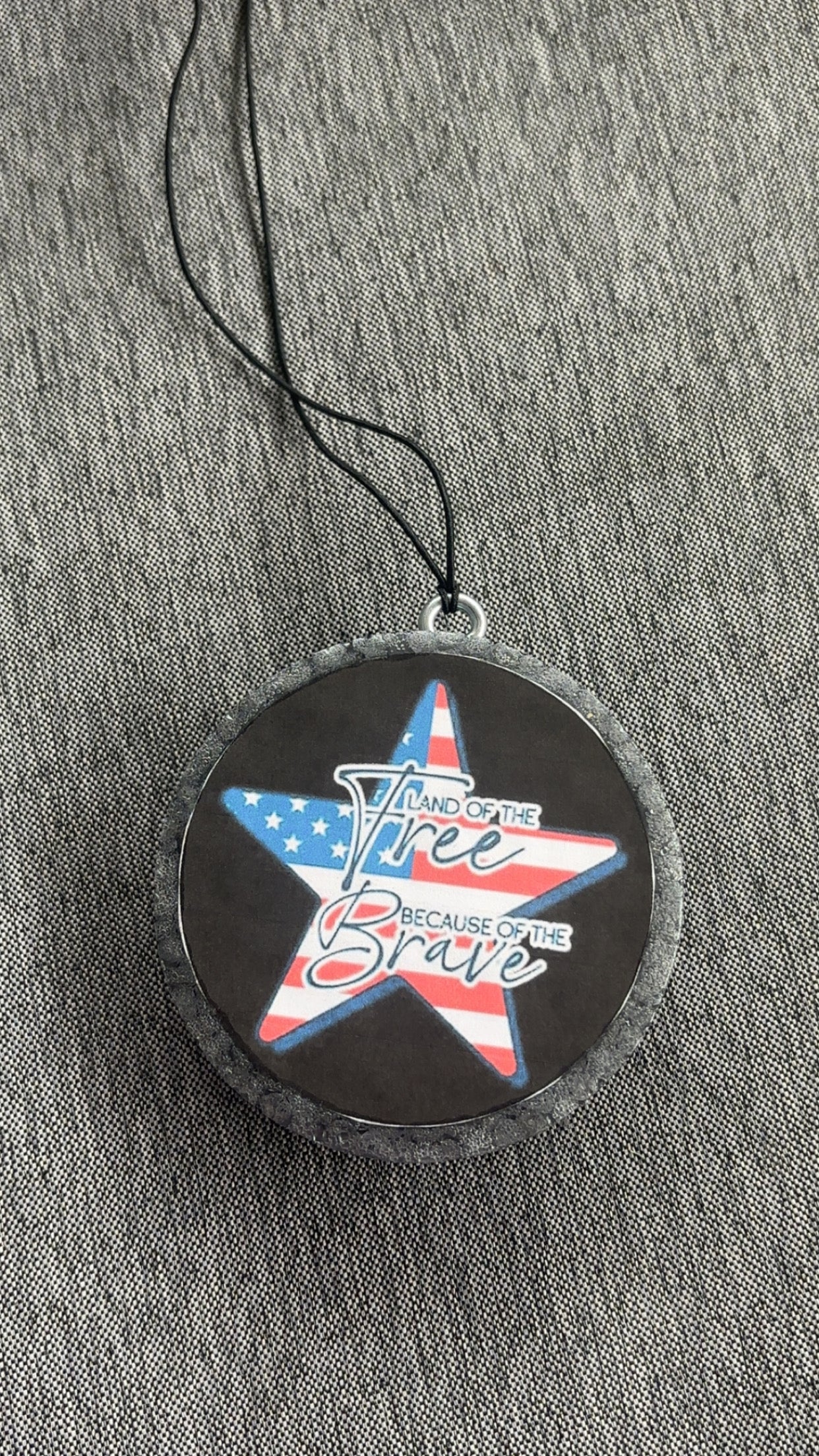 Land Of Free Car Freshie-Black Cherry