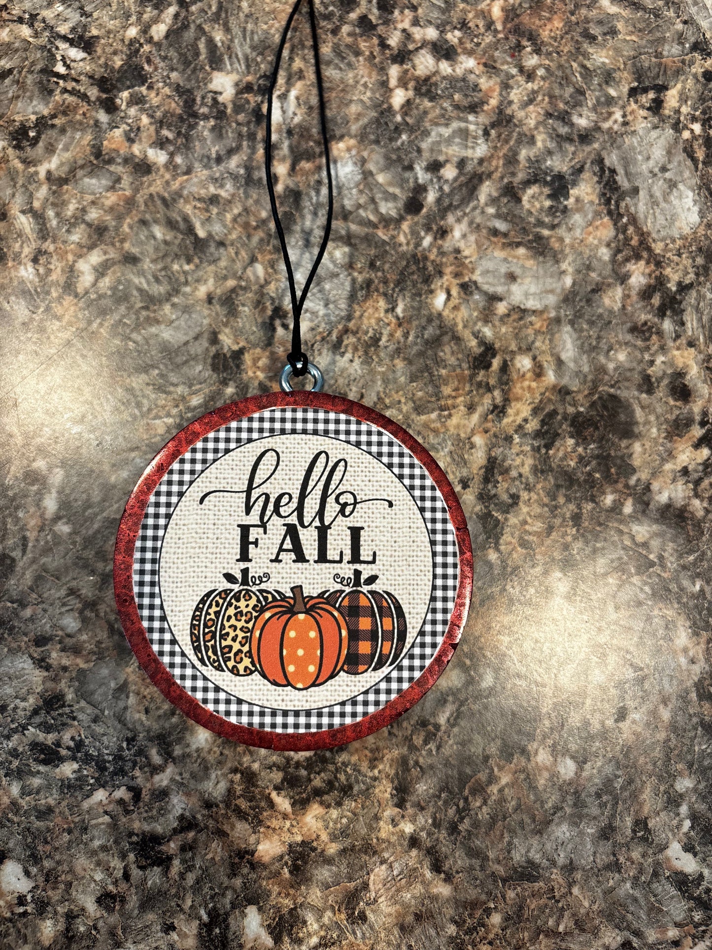 Hello Fall Car Freshie-Pumpkin Muffins