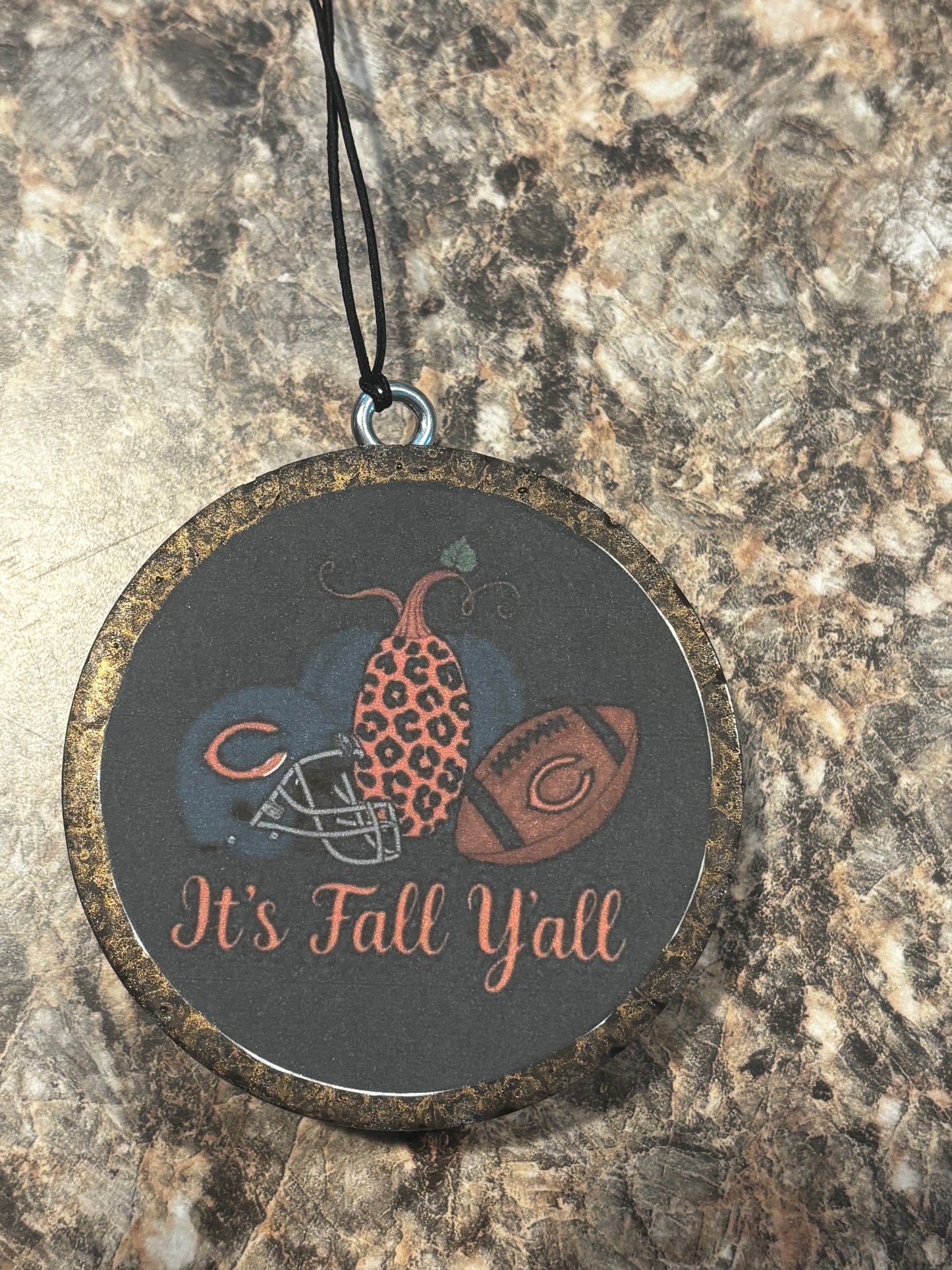 Bears Fall Y’all Car Freshie-Pumpkin Spice