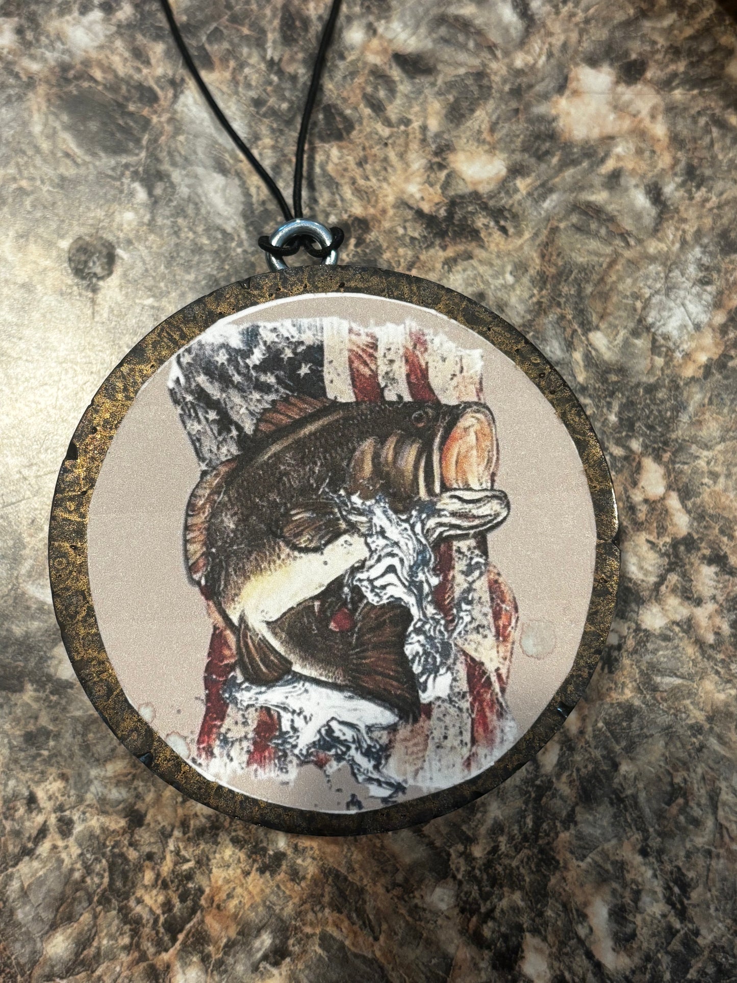 Fish Car Freshie-Pumpkin Spice