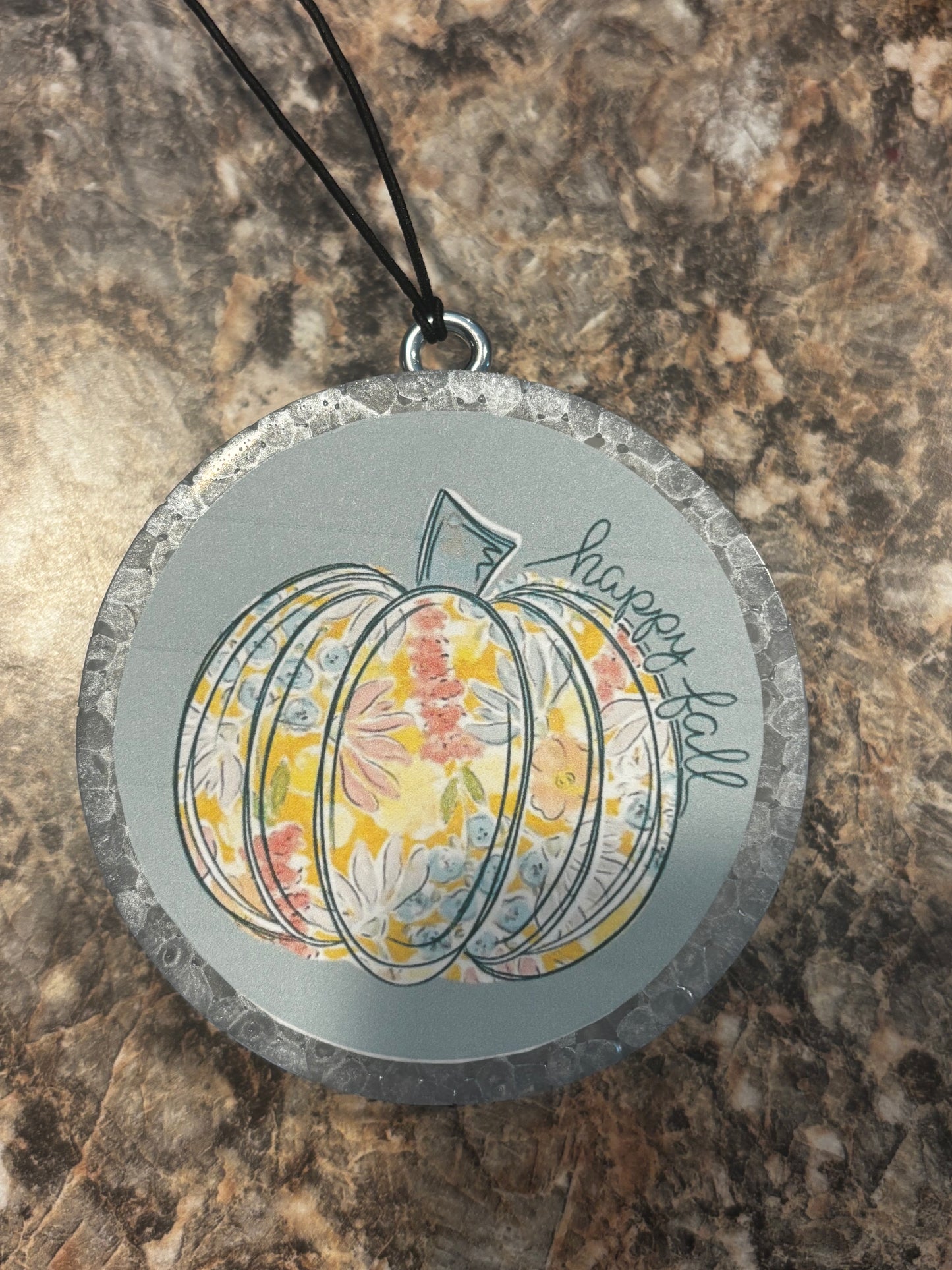 Pumpkin Happy Fall Car Freshie-Cherry Ice