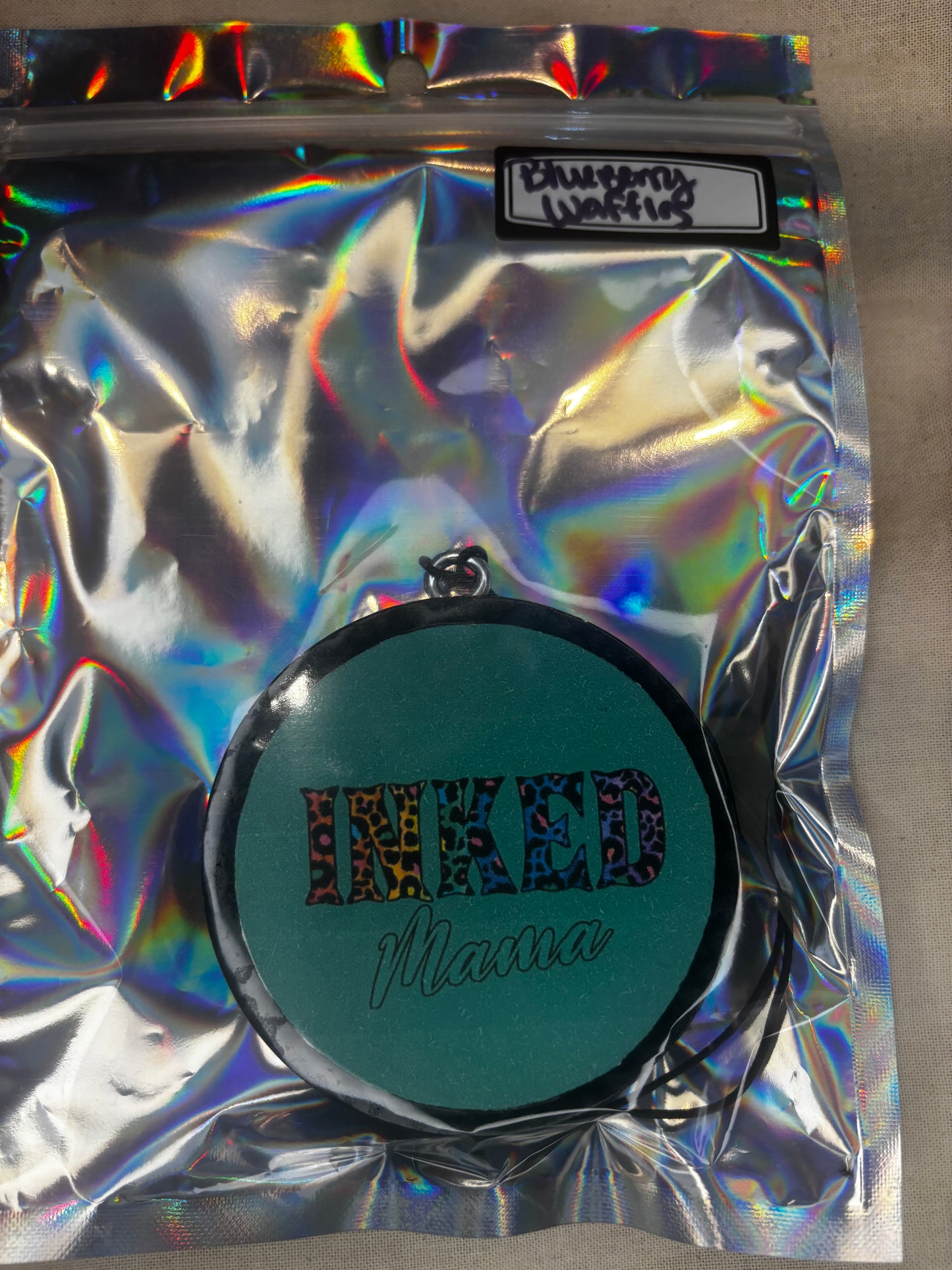 Inked Mama Car Freshie-Blueberry Waffles