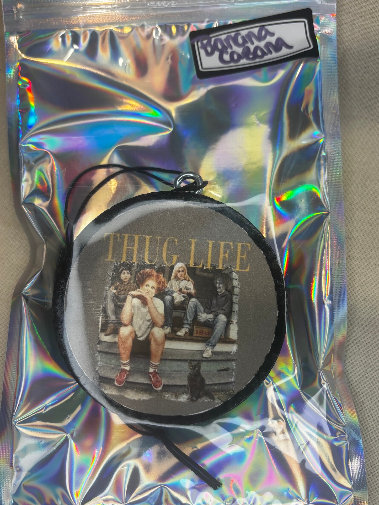 Thug Life Hocus Pocus Car Freshie-Banana Cabana