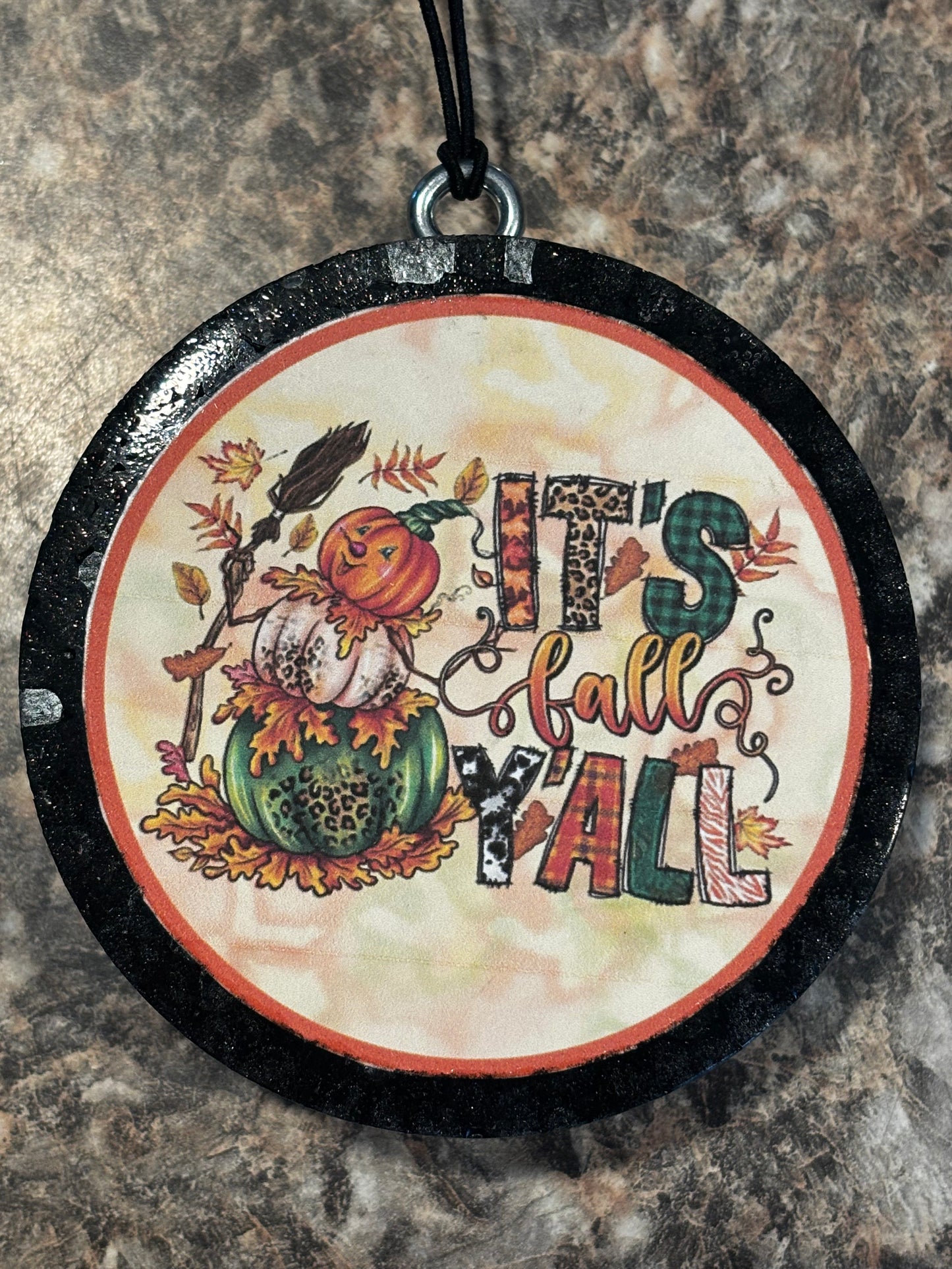 It’s Fall Y’all Car Freshie-Pumpkin Pecan Waffles