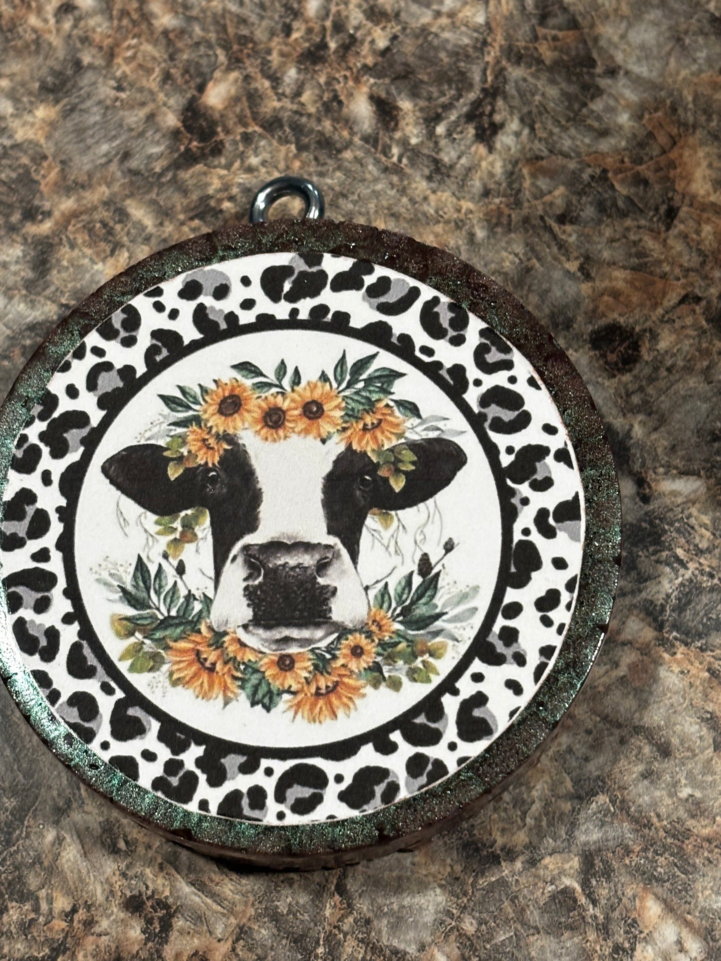 Cow Car Freshie-Coconut Lime