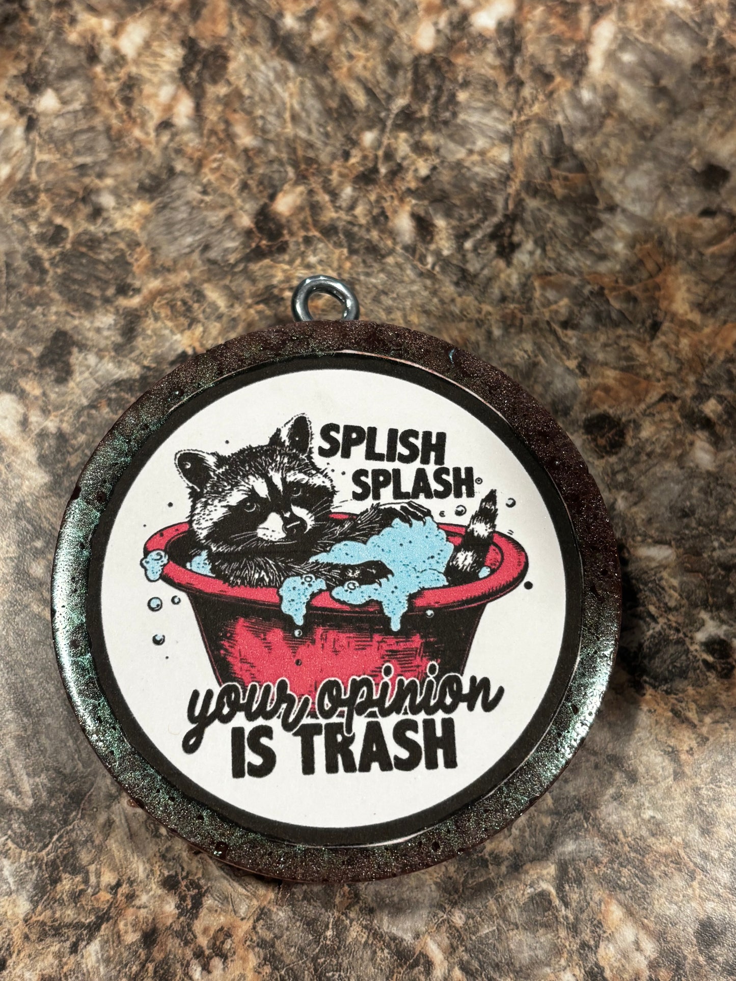 Opinion is Trash Car Freshie-Coconut Lime