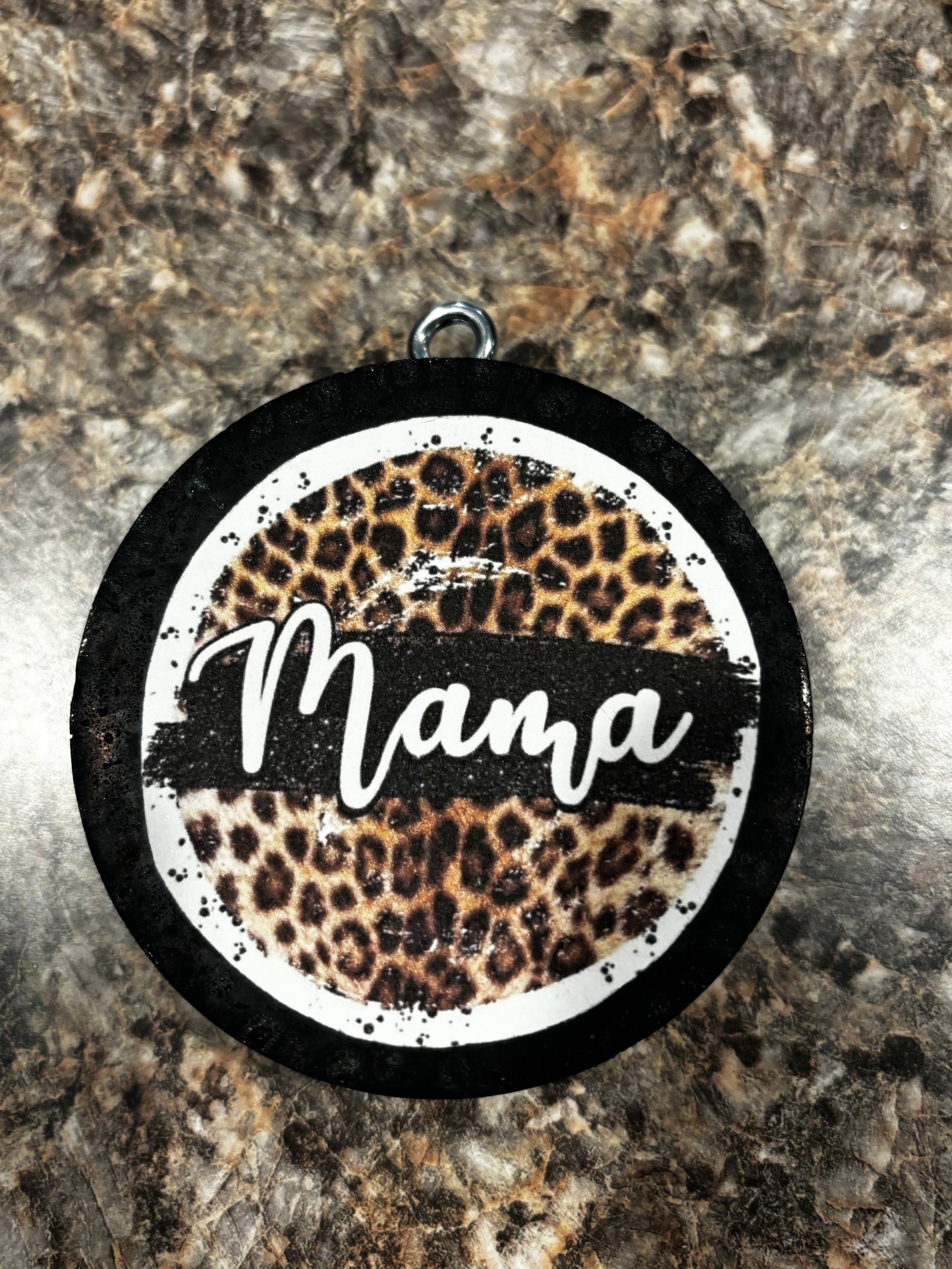Mama Leopard Car Freshie-Black Raspberry Vanilla