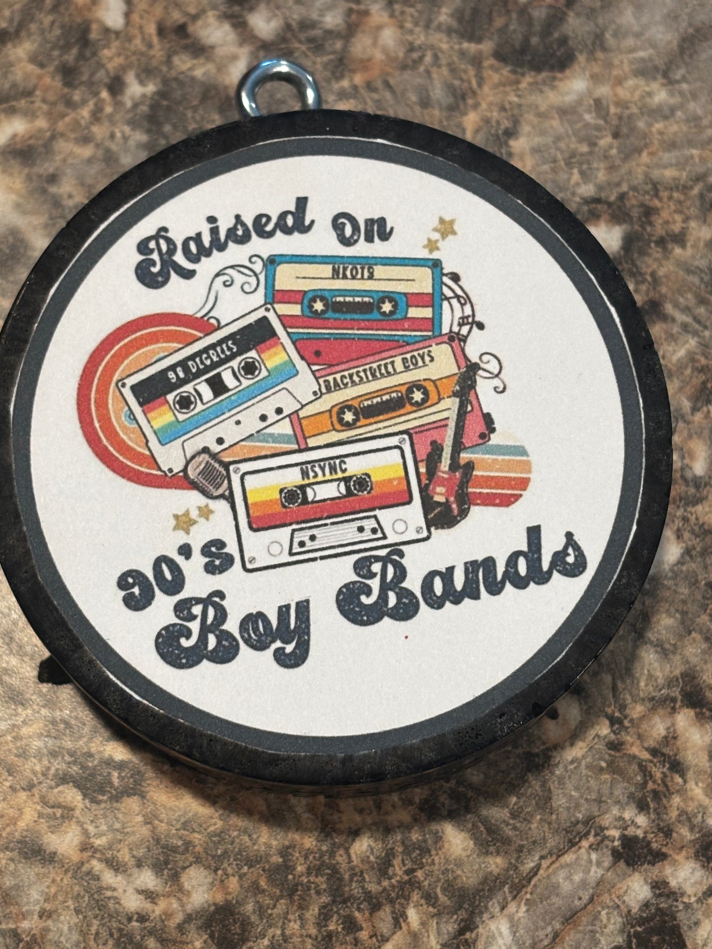 90s Boy Bands Car Freshie-Blueberry Waffles