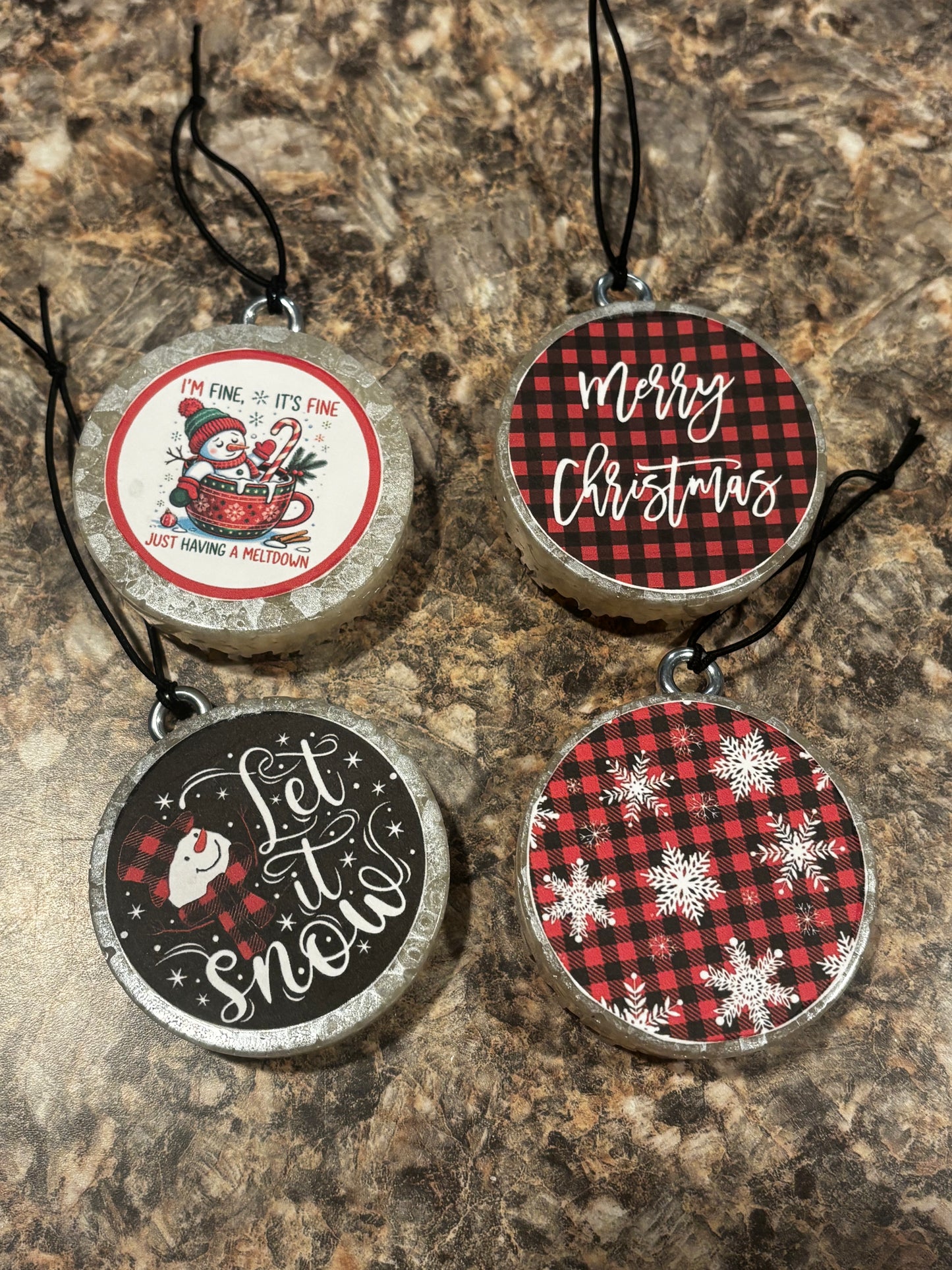 FRESHIE ORNAMENTS 4 PACK-CINNAMON