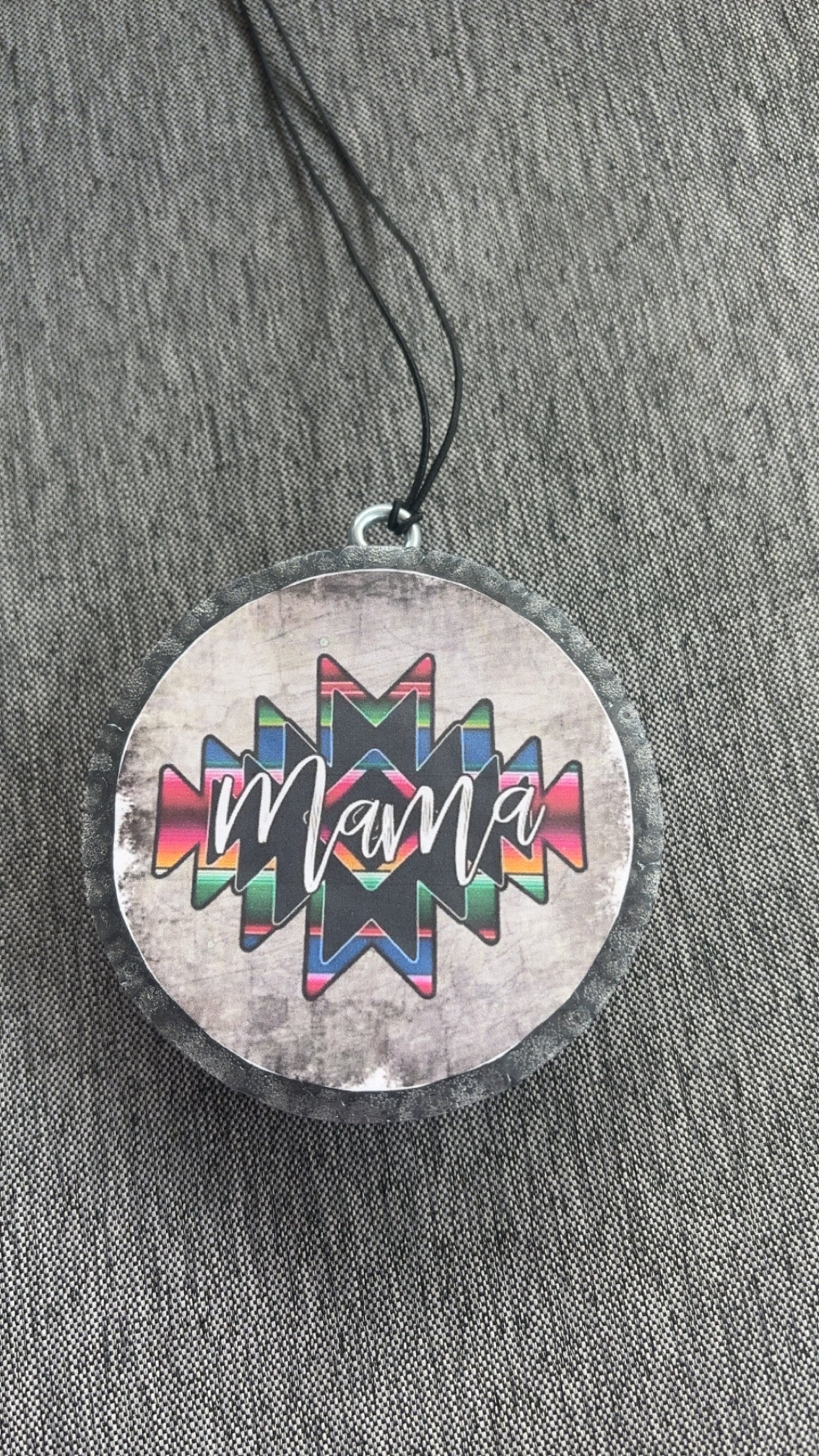 Mama Car Freshie-Cherry Leather