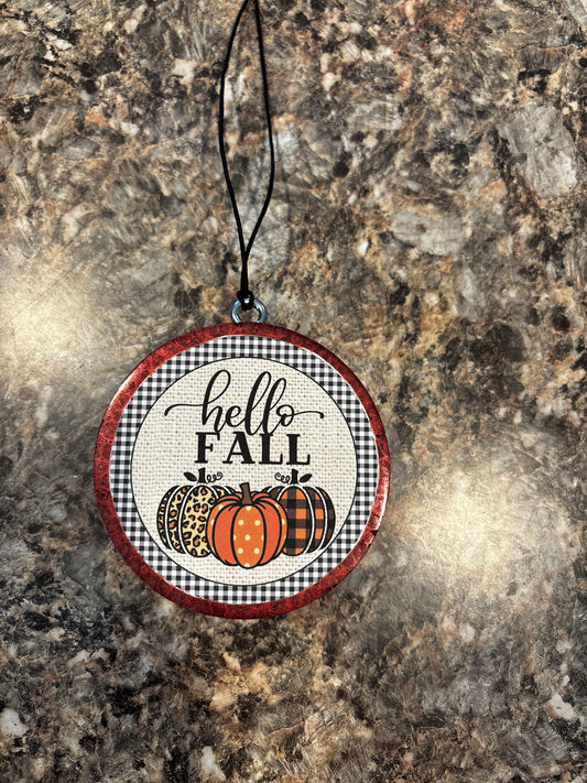 Hello Fall Car Freshie-Pumpkin Muffins