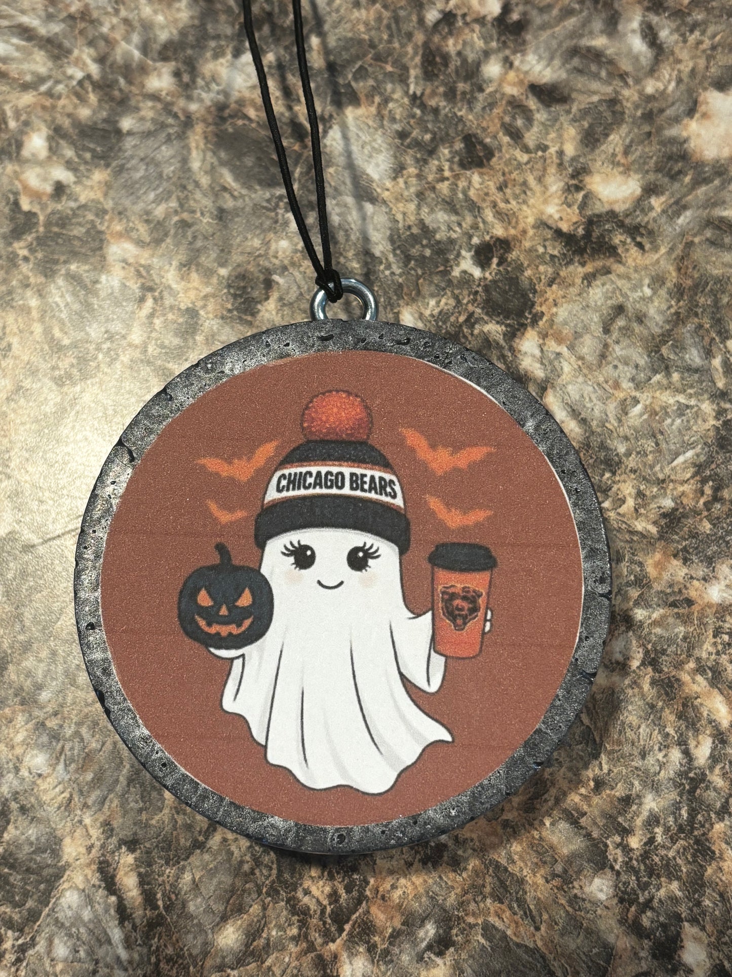 Bears Ghost Car Freshie-Pumpkin Caramel Latte