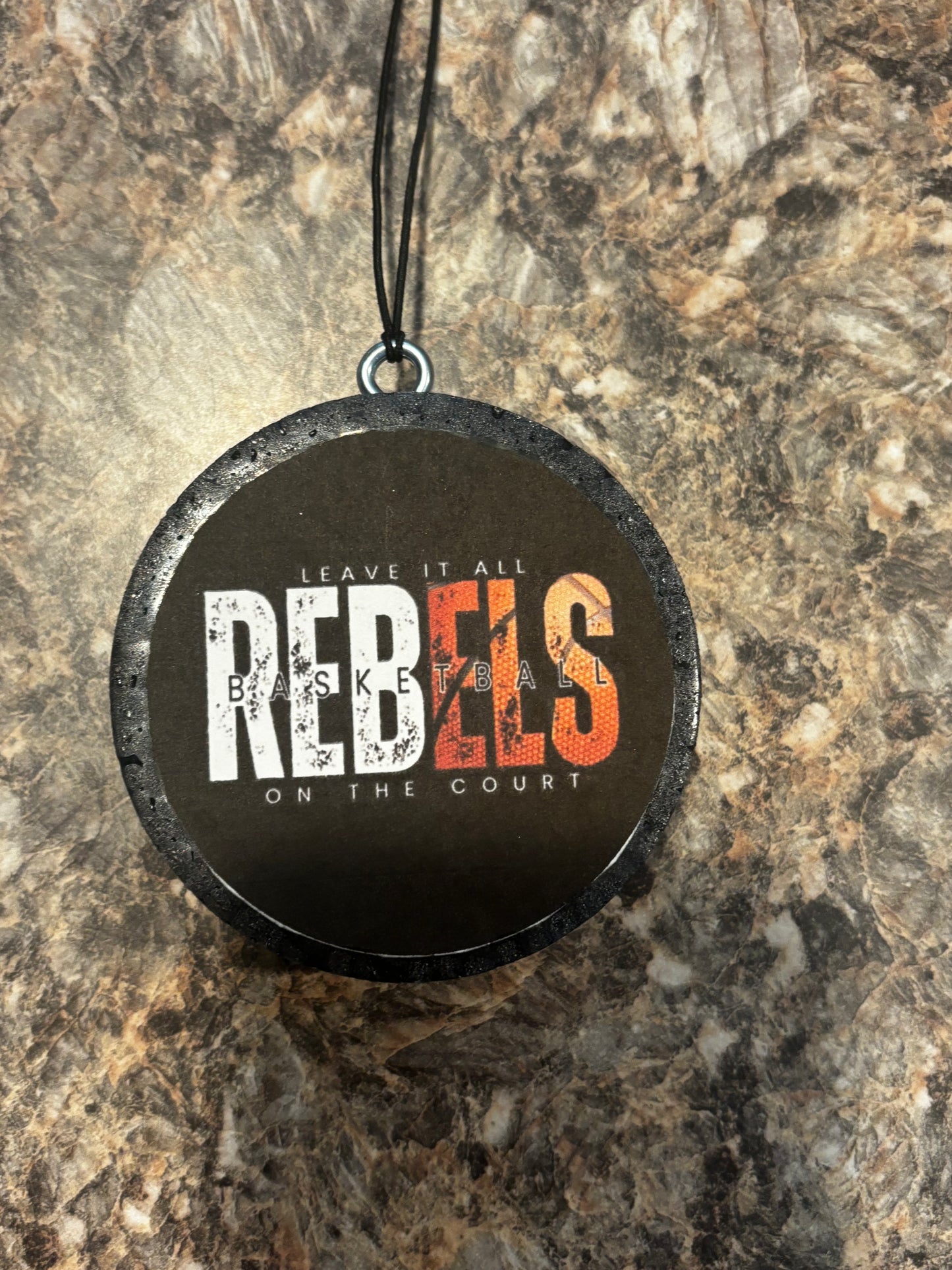 Rebels Basketball Car Freshie-Black Raspberry Vanilla