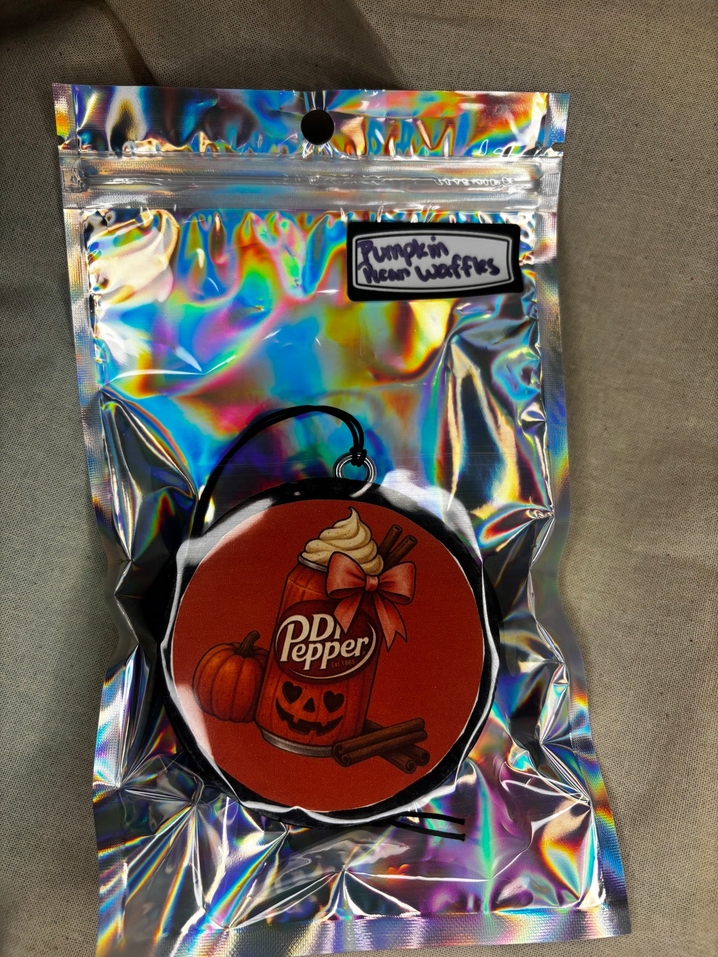 Dr Pepper Car Freshie-Pumpkin Pecan Waffles