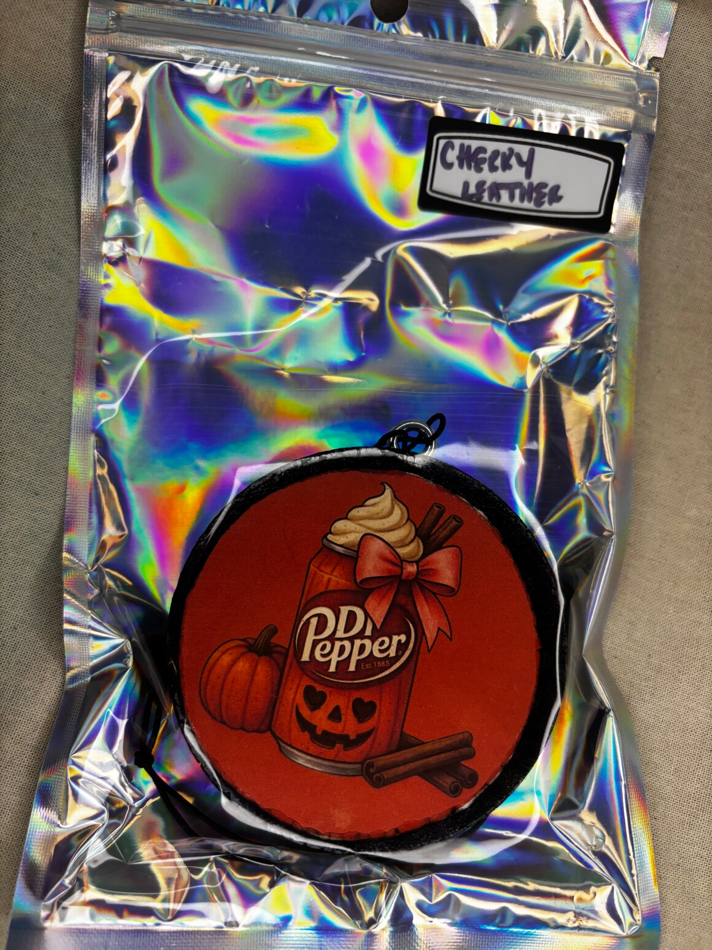 Dr Pepper Car Freshie-Cherry Leather