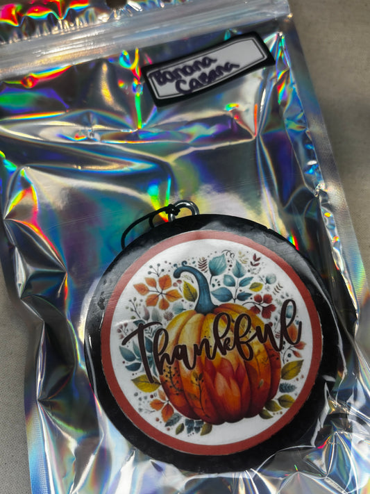 Thankful Car Freshie-Banana Cabana