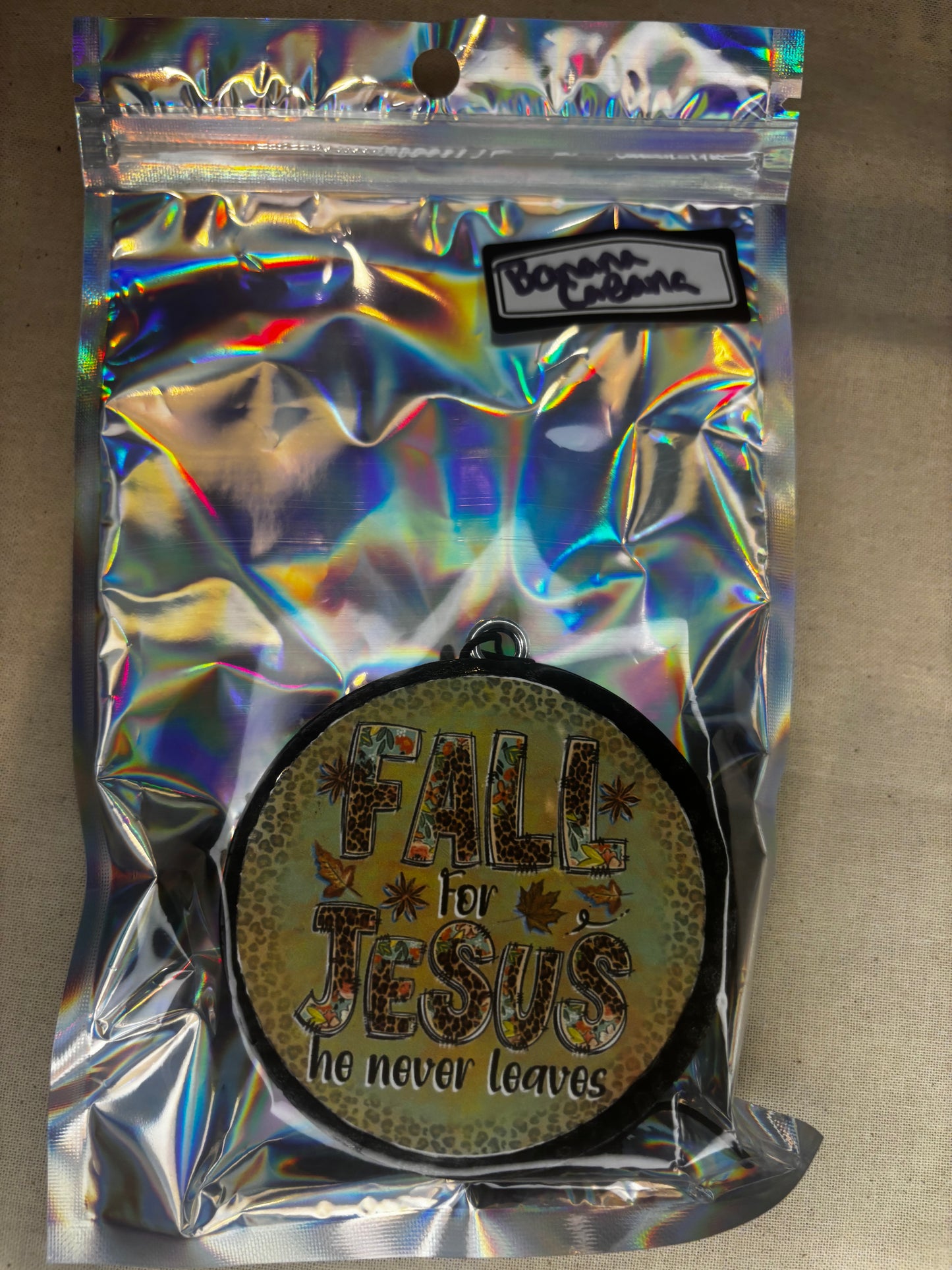 Fall For Jesus Car Freshie-Banana Cabana