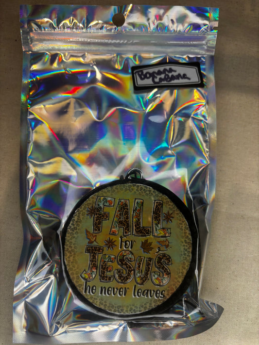 Fall For Jesus Car Freshie-Banana Cabana