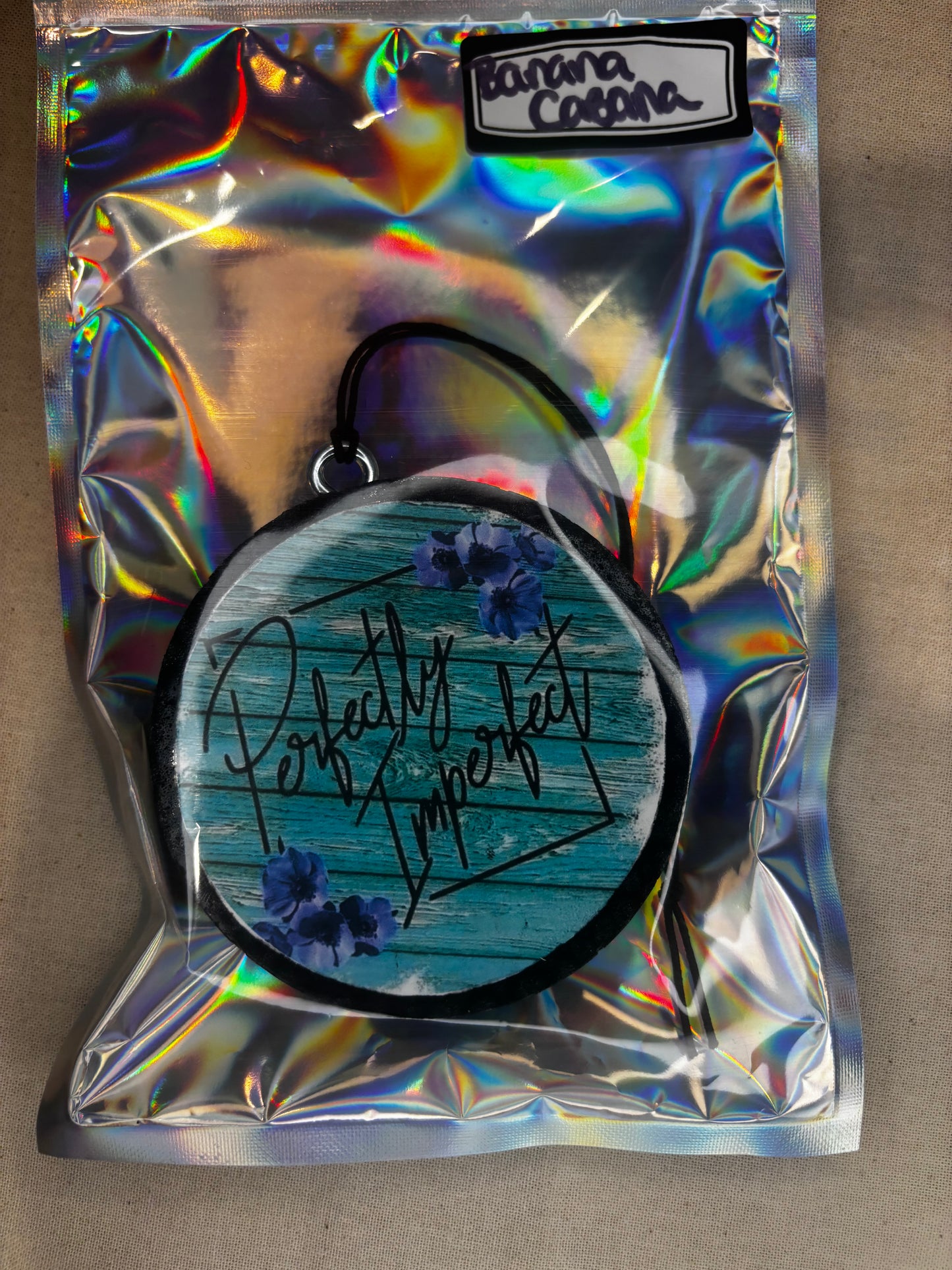 Perfectly Imperfect Car Freshie-Banana Cabana