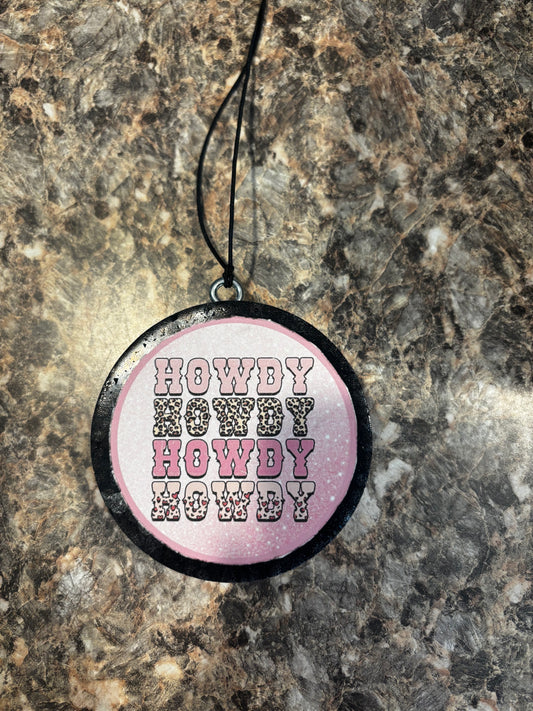 Howdy Car Freshie-Pumpkin Pecan Waffles