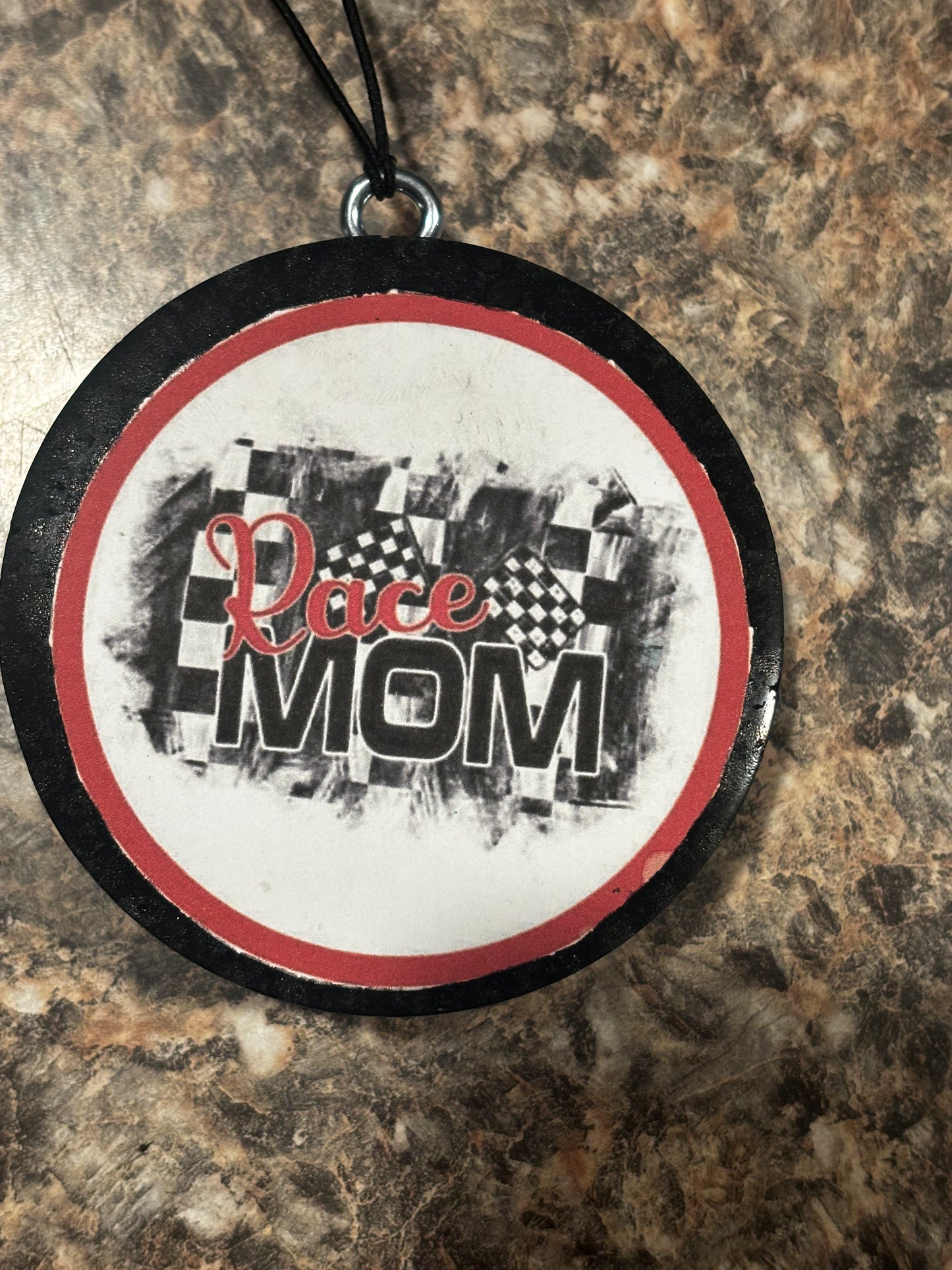 Race Mom Car Freshie-Black Raspberry Vanilla