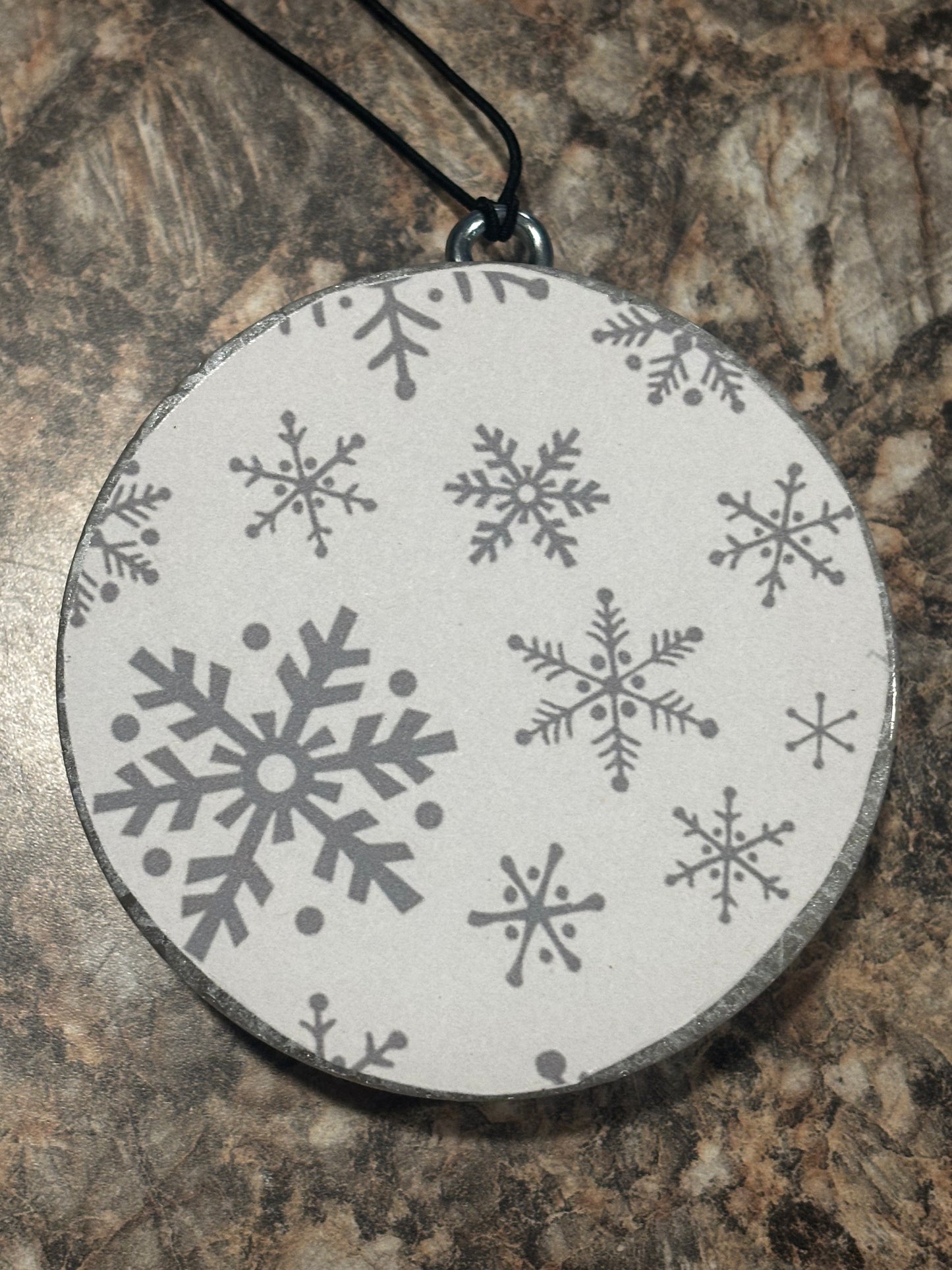 Snowflake Car Freshie-Vanilla Bean Noel