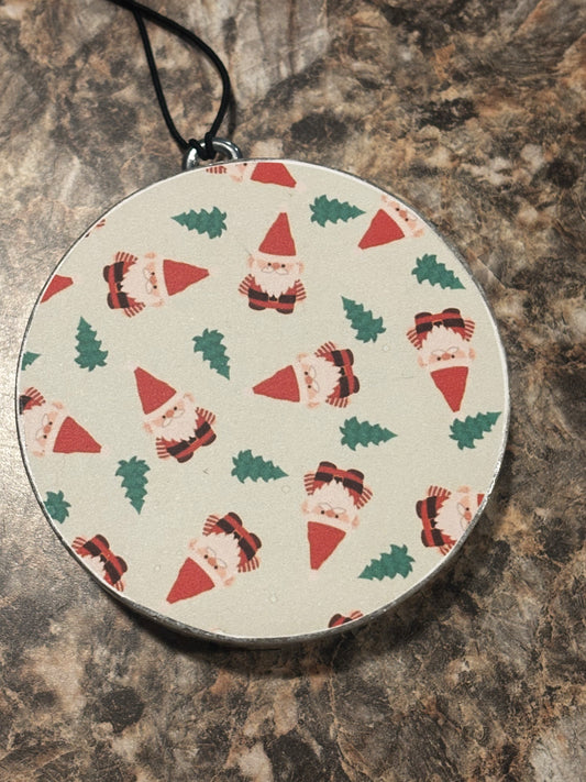 Christmas Gnome Car Freshie-Vanilla Bean Noel