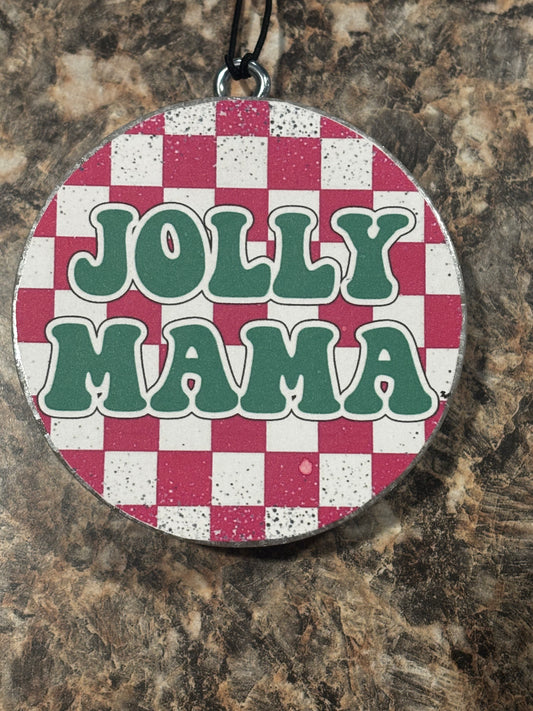 Jolly Mama Car Freshie-Vanilla Bean Noel
