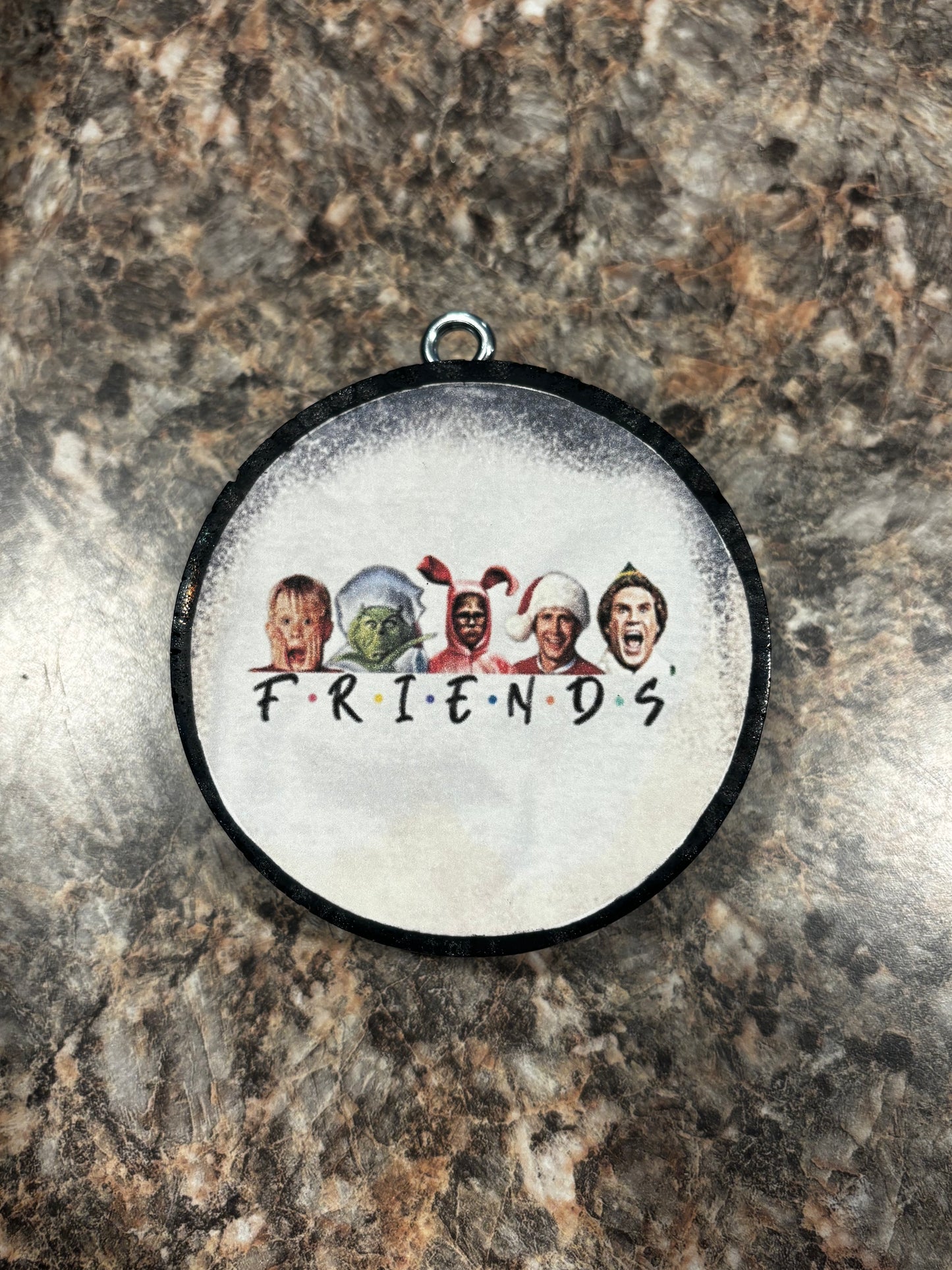 FRIENDS Christmas Car Freshie-Black Raspberry Vanilla