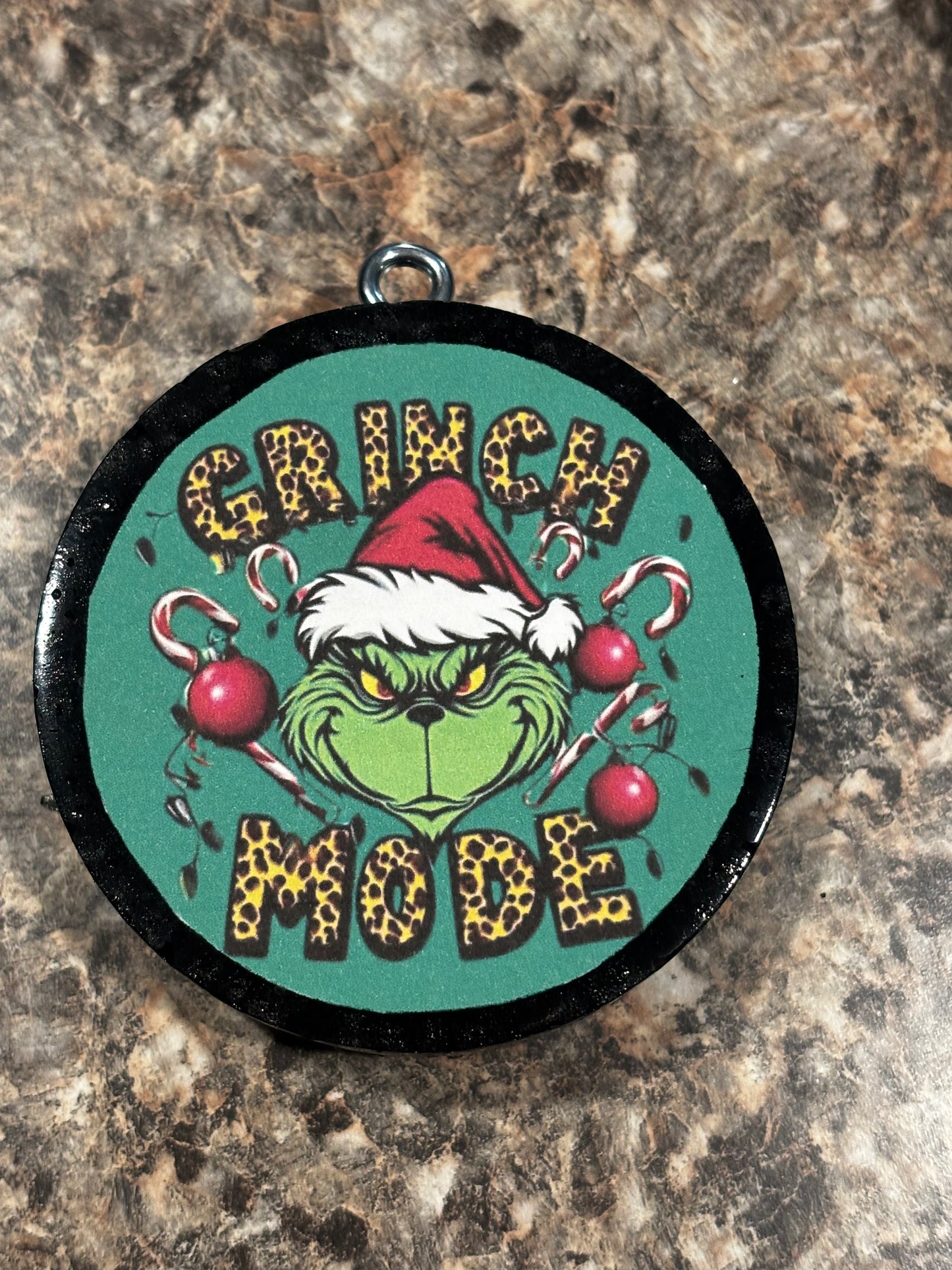 Grinch Mode Car Freshie-Creme Brûlée