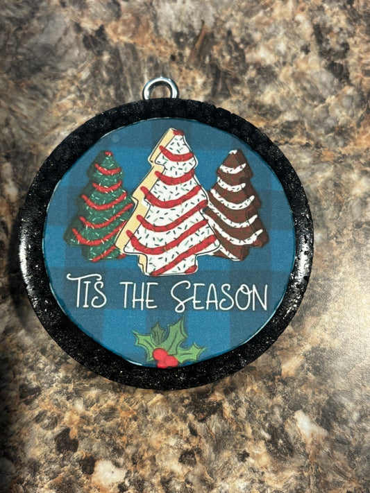 Tis The Season Tree Cake Car Freshie-Tree Farm