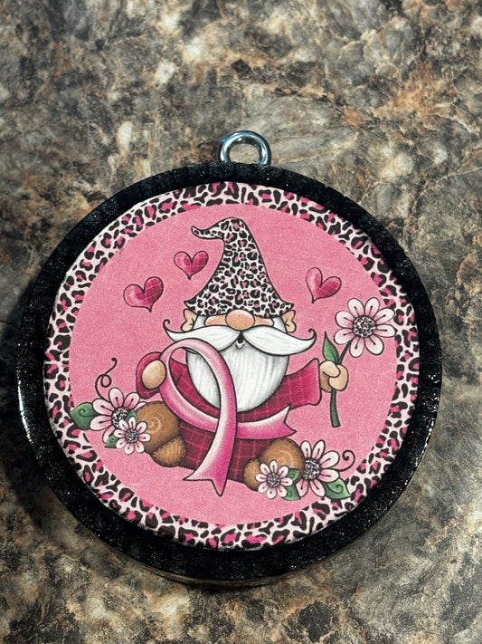 Gnome Cancer Ribbon Car Freshie-Pumpkin Peanut Brittle