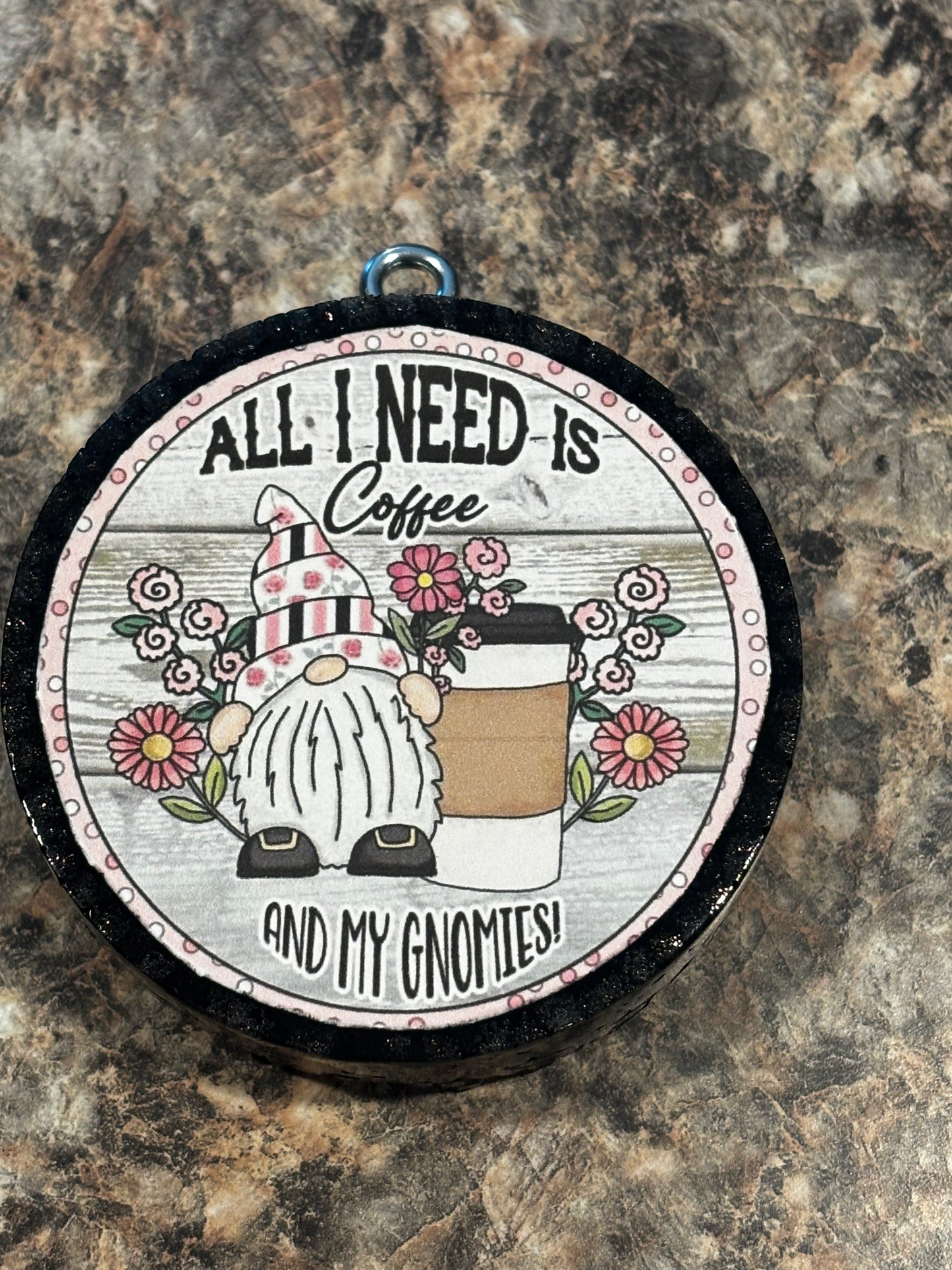 Coffee & Gnomies Car Freshie-Pumpkin Peanut Brittle