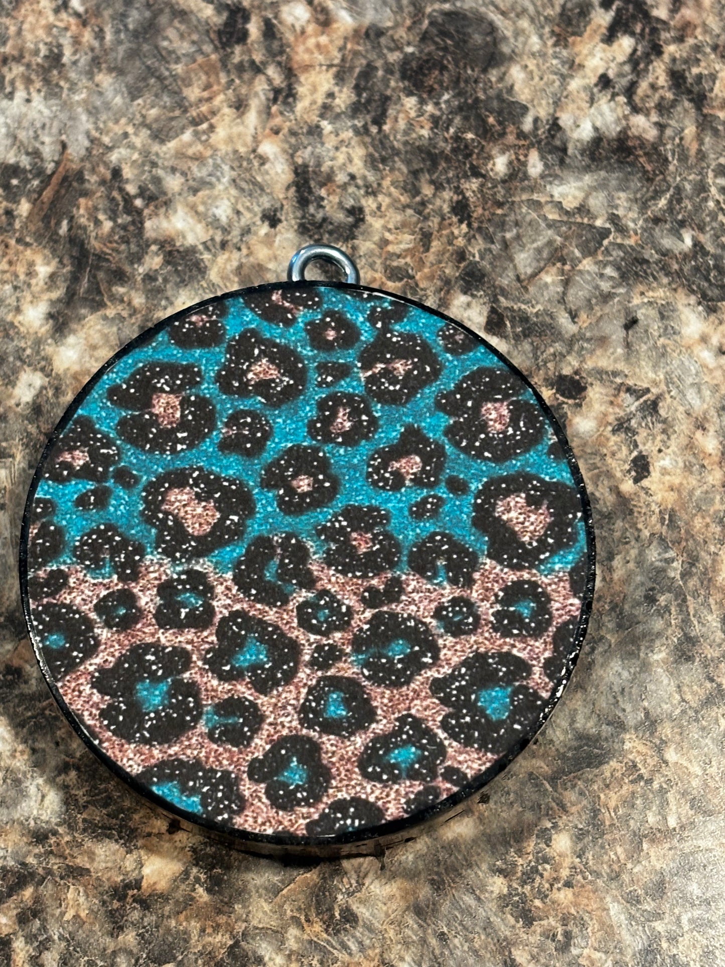 Leopard Print Car Freshie-Pumpkin Peanut Brittle