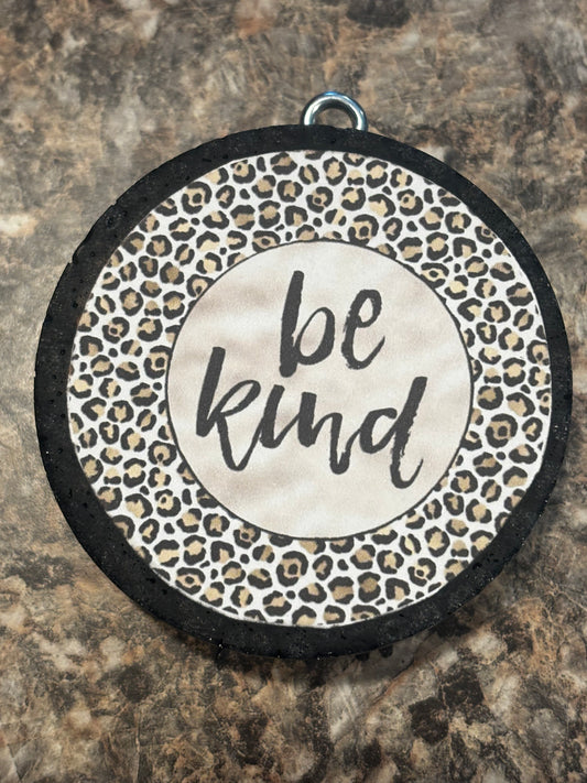 Be Kind Car Freshie-Cherry Leather