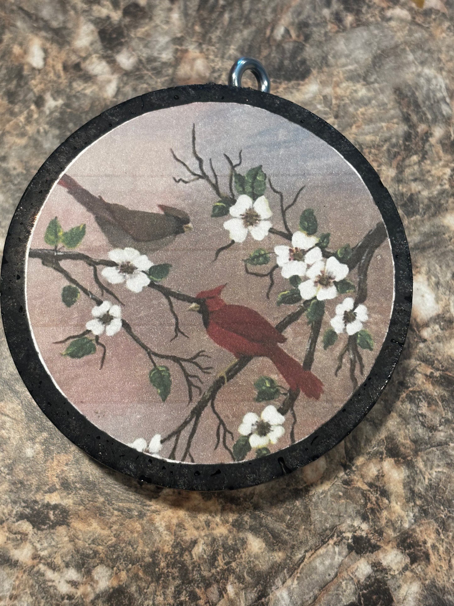 Cardinal Car Freshie-Cherry Leather