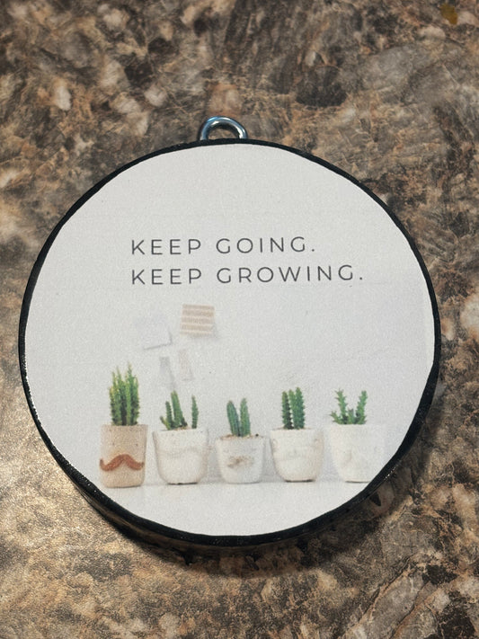 Keep Going Car Freshie-Blueberry Waffles