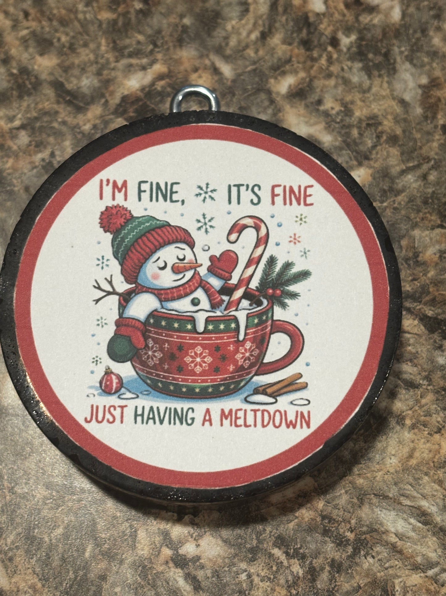 Having a Meltdown Car Freshie-Cinnamon